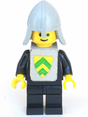 cas086s Classic - Yellow Castle Knight Black - with Vest Stickers