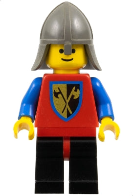 cas105 Crusader Axe - Black Legs with Red Hips, Dark Gray Neck-Protector