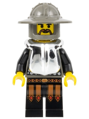 cas202 Knights Kingdom I - Helmet and Chrome Silver Armor