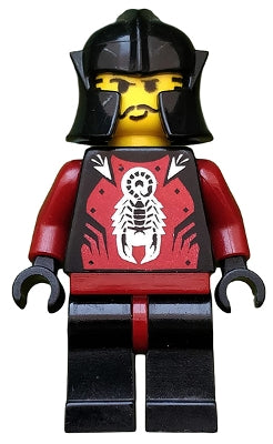 [CAS283] Knights Kingdom II - Shadow Knight, Adventurer Head (Chess Pawn)
