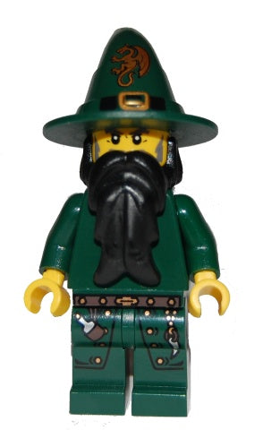 cas435 Kingdoms - Dark Green Wizard