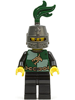 cas454 Kingdoms - Dragon Knight Quarters, Helmet Closed, Long Brown Moustache
