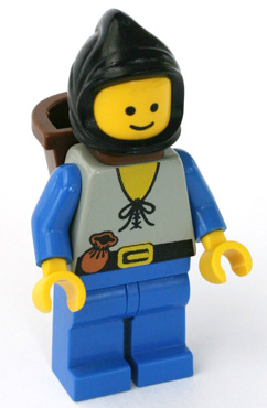 Peasant - Blue Legs, Black Hood, D-Basket (cas553)
