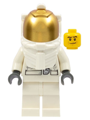 [CTY0384] Astronaut, White Legs, Underwater Helmet, Visor