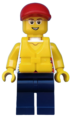 LEGO Coast Guard City - Dinghy Passenger Male (cty0414)