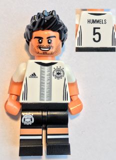 [DFB004] Mats Hummels, Deutscher Fussball-Bund / DFB (Minifigure Only without Stand and Accessories)