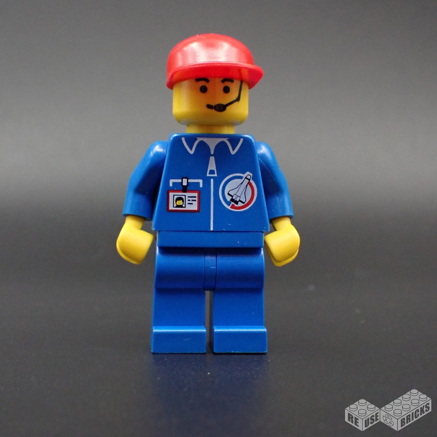 LEGO Launch Command - Crew, Red Cap (splc004)