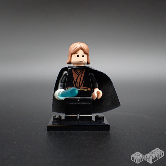 LEGO Anakin Skywalker - Trans-Light Blue Light-Up Lightsaber minifigure (sw0121)