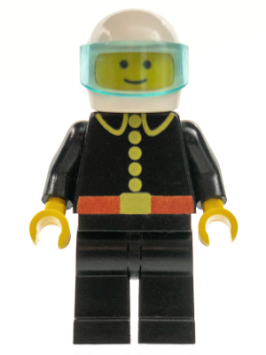 firec003 Fire - Classic, White Helmet, Trans-Light Blue Visor