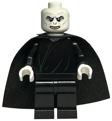 [HP098] Lord Voldemort - White Head, Black Cape, Dark Green Robe Lines