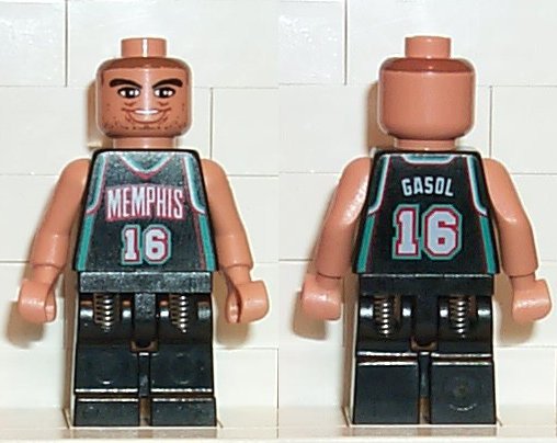 nba006 NBA Pau Gasol, Memphis Grizzlies #16