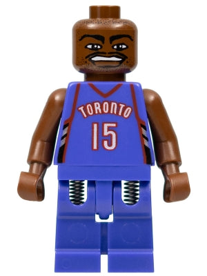 nba007 NBA Vince Carter, Toronto Raptors #15 (Road Uniform)