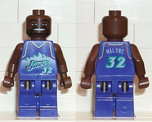 nba012 NBA Karl Malone, Utah Jazz #32
