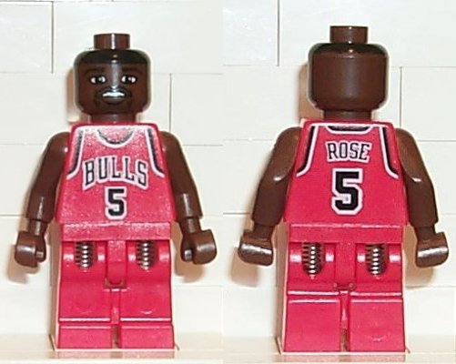 nba021 NBA Jalen Rose, Chicago Bulls #5