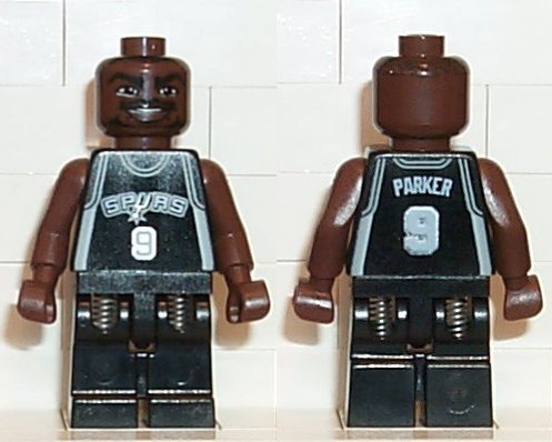 nba023 NBA Tony Parker, San Antonio Spurs #9