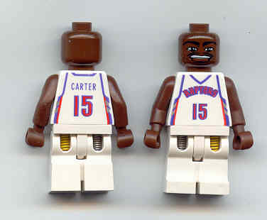 nba039 NBA Vince Carter, Toronto Raptors #15 (White Uniform)