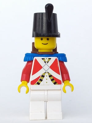pi062 Imperial Guard with Blue Epaulettes and Brown Backpack Non-Opening