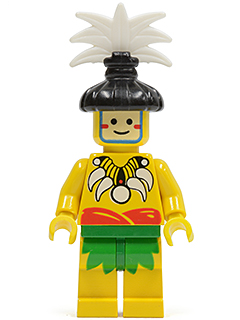 pi069 Islander, King, with Black Hair-Piece