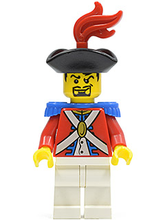 pi085 Imperial Soldier II - Officer with Red Plume