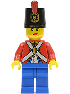 pi136 Imperial Soldier II - Shako Hat Printed, Blue Legs, Female