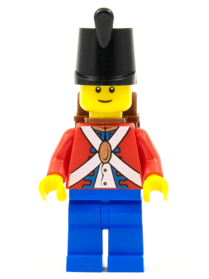 pi182 Imperial Soldier II - Shako Hat Plain, Backpack