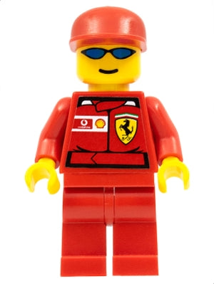 rac026s F1 Ferrari Truck Driver - with Torso Stickers