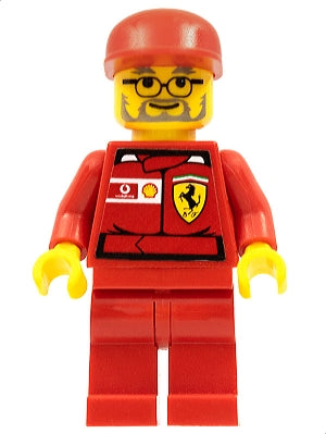 rac032s F1 Ferrari Engineer 2 - with Vodafone Shell Torso Stickers