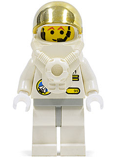 [SPP005] Space Port - Astronaut C1, White Legs with Light Gray Hips, Breathing Apparatus