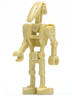 [SW0001B] Battle Droid - Tan, Angled Arms