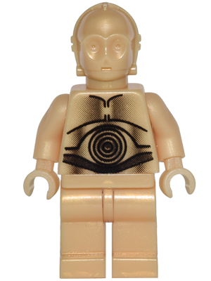 sw0010 C-3PO - Pearl Light Gold