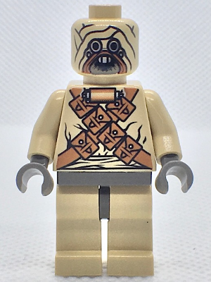 Tusken Raider - Tan Head, Plain Legs (sw0052)