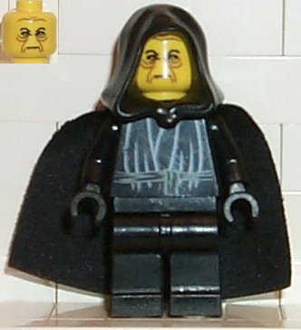[SW0066] Emperor Palpatine - Yellow Head, Black Hands
