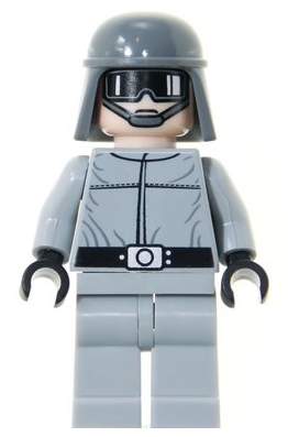 sw0093 Imperial AT-ST Pilot / Driver (Plain Helmet)