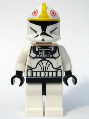 sw0191 Clone Trooper Pilot (Phase 1) - Yellow Markings, Large Eyes