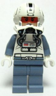 sw0266 Clone Trooper Pilot (Phase 2) - Sand Blue Arms and Legs, Frown