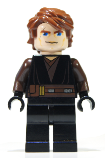 sw0317 Anakin Skywalker - Large Eyes, Dark Brown Arms