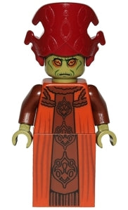[SW0363] Nute Gunray - Dark Orange Robe, Dark Red Headgear