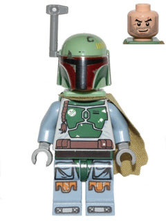 [SW0396] Boba Fett - Head Beard Stubble