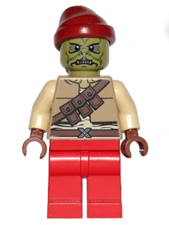 sw0397 Kithaba (Klatooinian Skiff Guard) - Dark Tan Vest