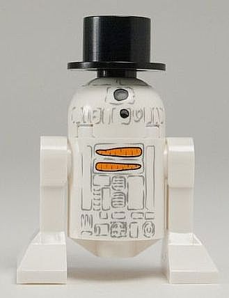 [SW0424] Astromech Droid, R2-D2, Snowman