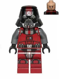 [SW0436] Sith Trooper - Dark Red Armor, Printed Legs
