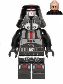 [SW0443] Sith Trooper - Black Armor, Printed Legs
