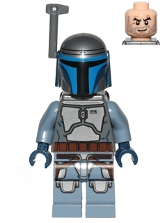 sw0468 Jango Fett - Light Nougat Head, Smile