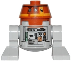 Astromech Droid, C1-10P (Chopper) - Light Bluish Gray Body