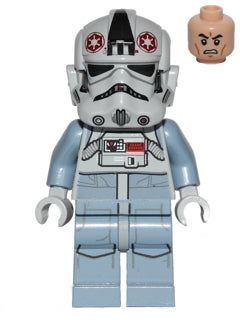 AT-AT Driver - Dark Red Imperial Logo, Grimacing (sw0581)