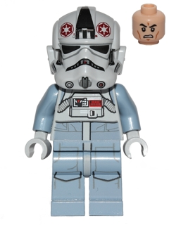 sw0581 AT-AT Driver - Dark Red Imperial Logo, Grimacing