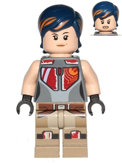 [SW0616] Sabine Wren - Dark Blue Hair with Orange Highlights