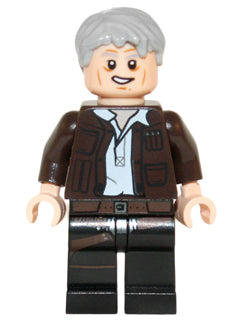 [SW0675] Han Solo, Old (Lopsided Grin)