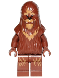 Wookiee - Reddish Brown with Dark Tan Fur, Printed Legs, Plain Arms