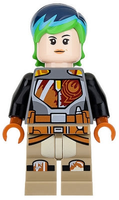 [SW0742] Sabine Wren - Bright Green and Dark Blue Hair